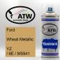 Preview: Ford, Wheat Metallic, YZ / 6E / M5941: 400ml Sprühdose, von ATW Autoteile West.